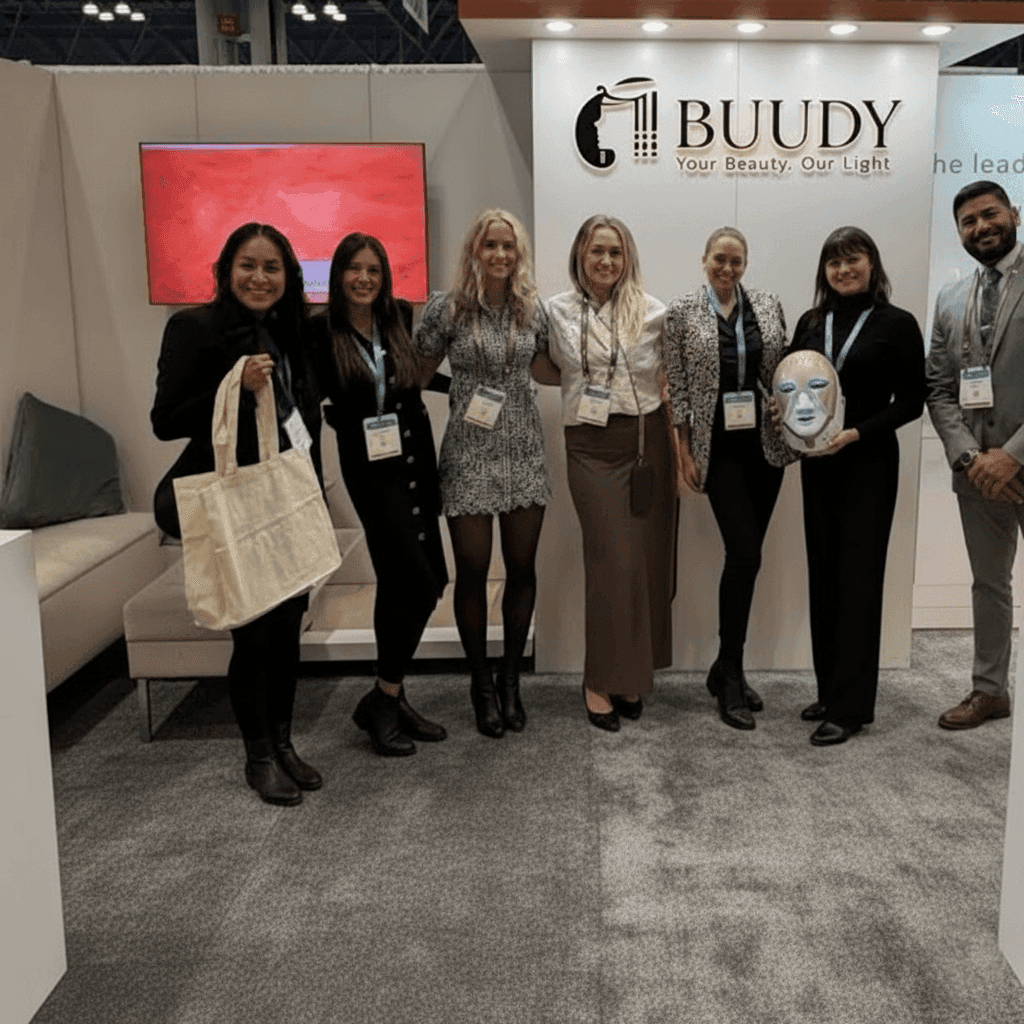 The Buudy team designing high-performance skincare solutions