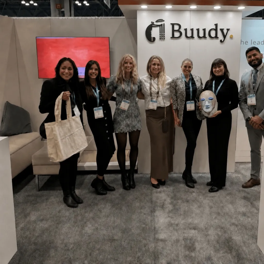 The Buudy team designing high-performance skincare solutions