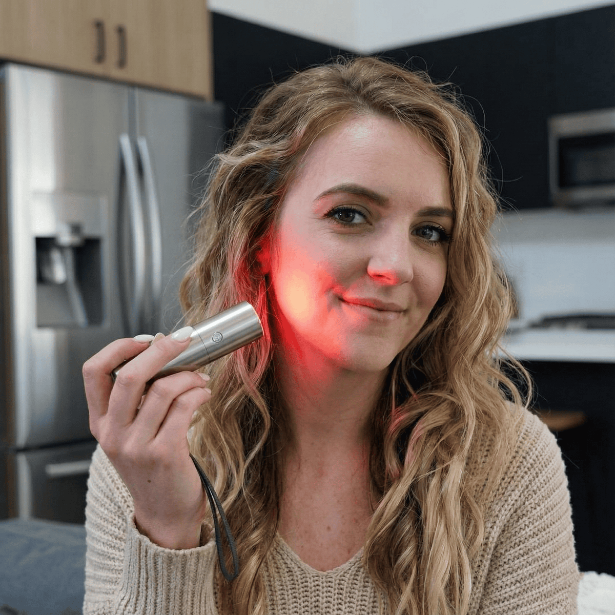 Buudy Red Torch handheld light therapy device