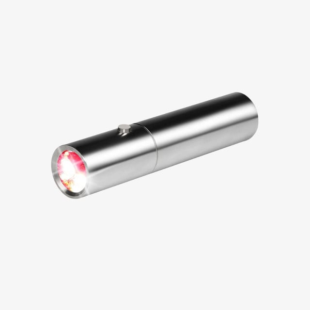 Buudy Red Torch travel-ready design